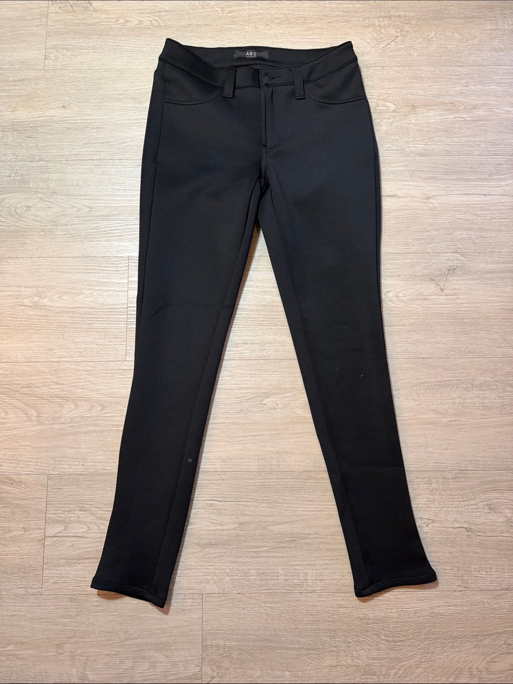 ABS Black Women's Slim Ponte Jeans